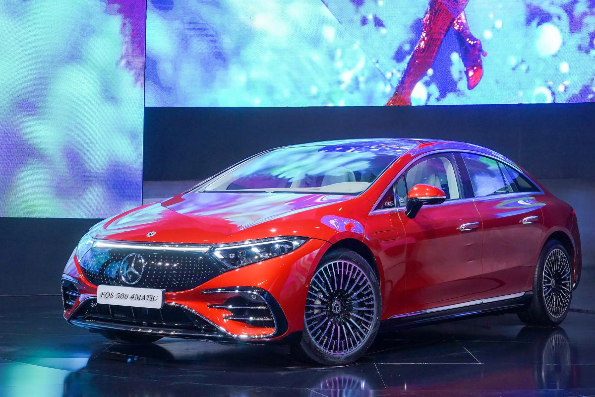eqs Mercedes EQS - 'S-class chạy điện' giá từ 4,839 tỷ đồng